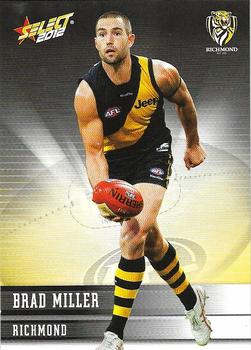 2012 Select AFL Champions #163 Brad Miller Front